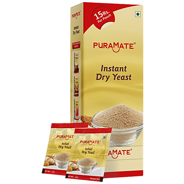 Buy Puramate Instant Dry Yeast Online at Best Price of Rs 750 bigbasket