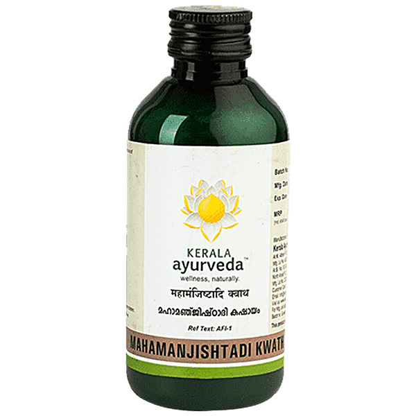 Buy Kerala Ayurveda Manjishtadi Kwath 200 Ml Natural Blood Purifier