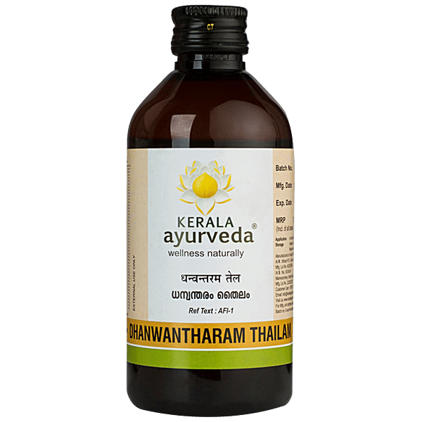 Buy Kerala Ayurveda Dhanwantharam Thailam 200 Ml For Pre & Post Natal