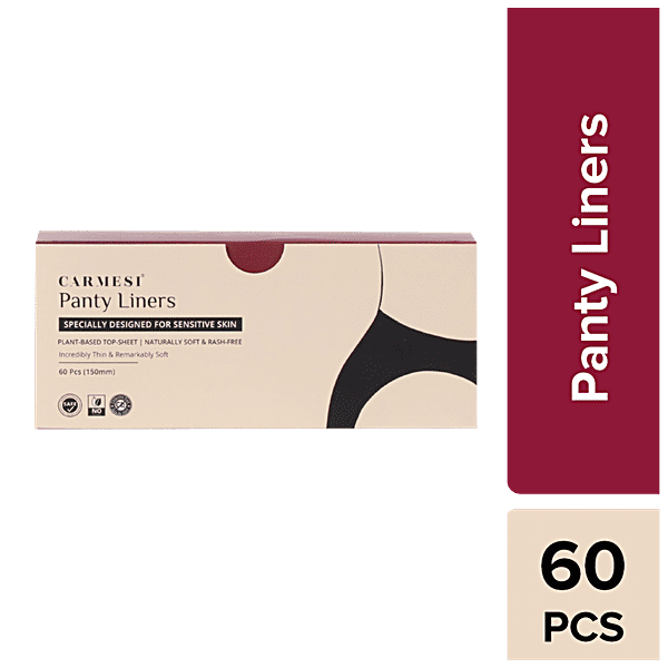 Buy Carmesi Panty Liners Designed For Sensitive Skin Online at Best