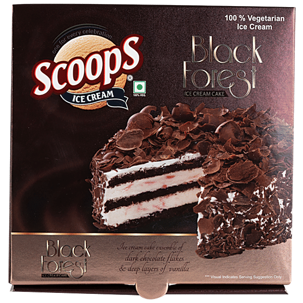 Buy Scoops Black Forest Ice Cream Cake Online at Best Price of Rs 350 bigbasket