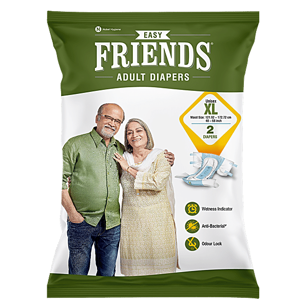 Buy Friends Easy Adult Diaper, Extra Large Online at Best Price of Rs 120 -  bigbasket