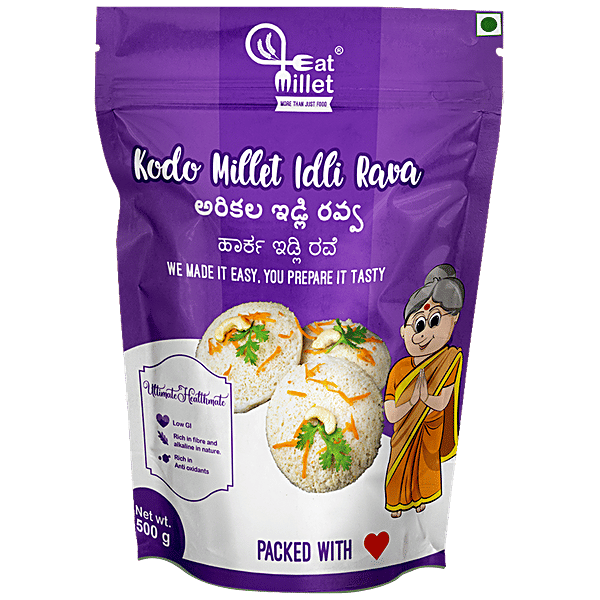 Buy EatMillet Kodo Millet Idli Rava Online at Best Price of Rs 129