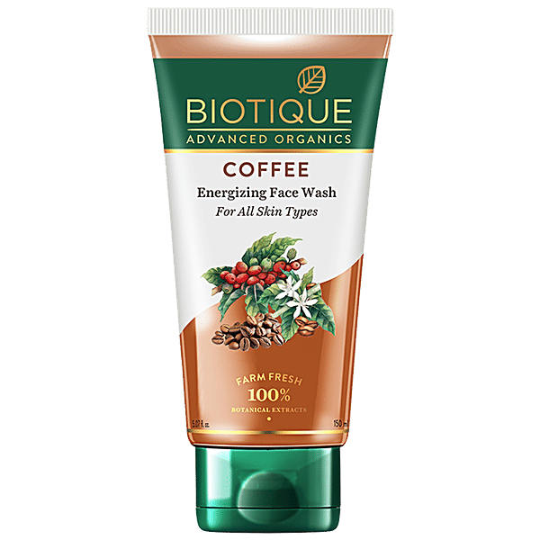 Buy BIOTIQUE Coffee Energizing Face Wash For All Skin Types, 100
