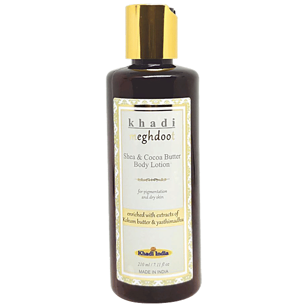 Buy Khadi Meghdoot Shea & Cocoa Butter Body Lotion For Pigmentation