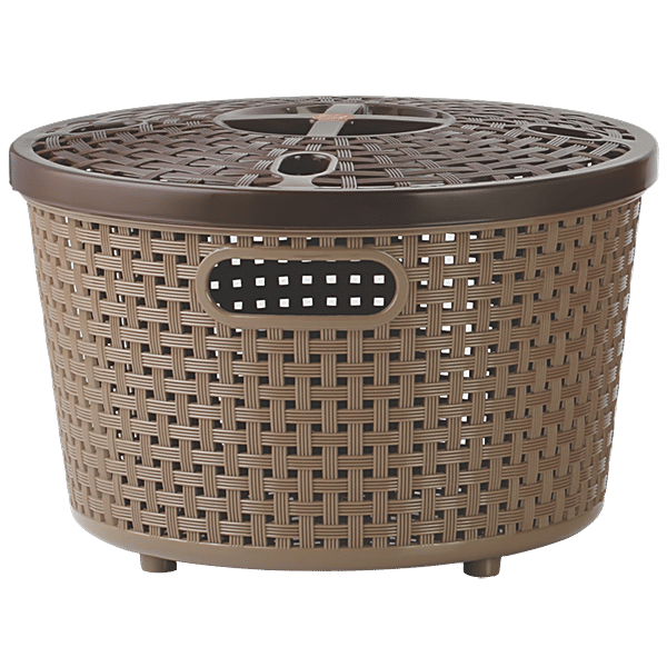 Buy Nakoda Silky Round Basket 333 Big, With Lid Online at Best Price