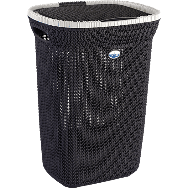 Buy JOYO Knit Laundry Basket Sky Dark Grey, Big Online at Best Price
