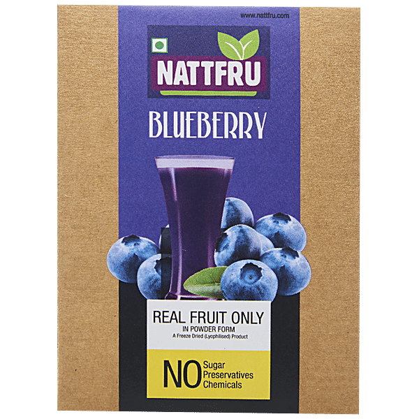 Buy Nattfru Blueberry Fruit Juice Powder Real Fruit Only, No Added