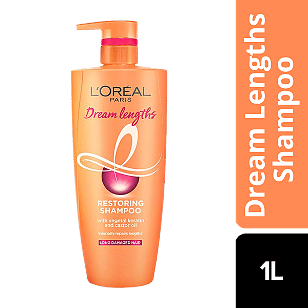 Loreal Paris Dream Lengths Shampoo, 1 L