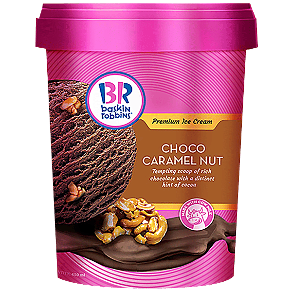 Buy Baskin Robbins Choco Caramel Nut Ice Cream Online at Best Price of
