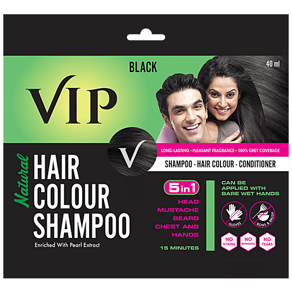 Buy Vip Hair Colour Shampoo Online at Best Price of Rs 96 bigbasket