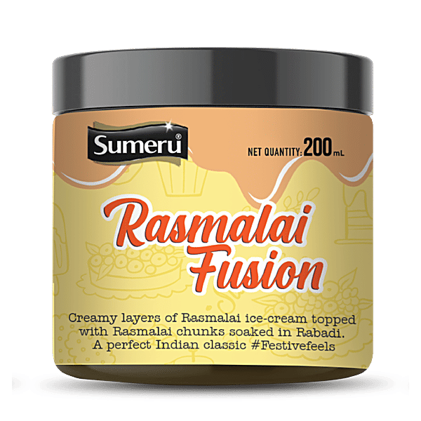 Buy Sumeru Ice Cream Cake Rasmalai Fusion Online at Best Price of Rs