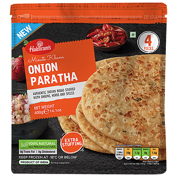 Buy Haldiram's Onion Paratha Minute Khana Online at Best Price of Rs