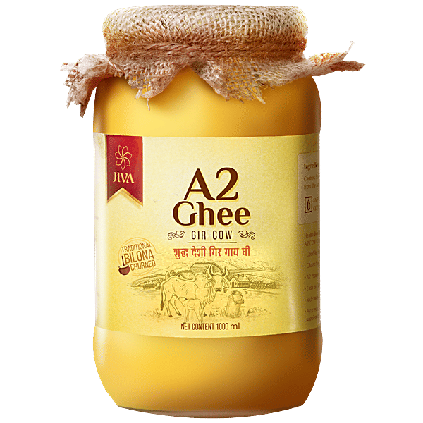 Buy Jiva Ayurveda A2 Ghee Gir Cow Online at Best Price of Rs null