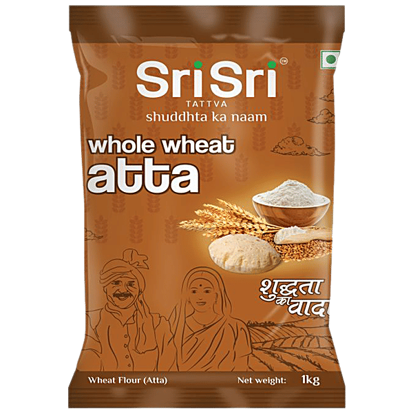 Buy Sri Sri Tattva Whole Wheat Atta Online at Best Price of Rs 57.66