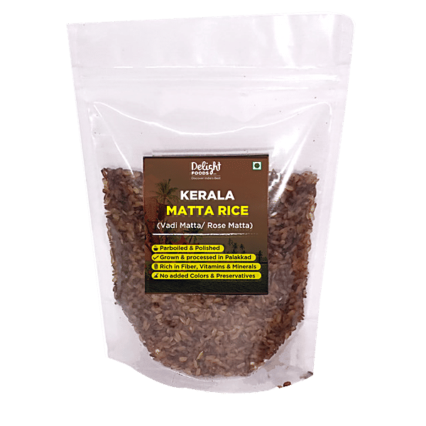 Buy Delight Foods Palakkad Rose Matta Rice Kerala Red Rice Online at Best Price of Rs 150