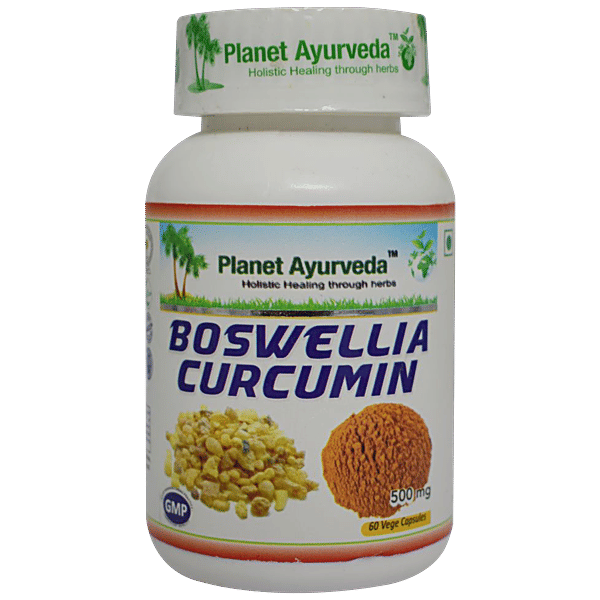 Buy Ayurveda Boswellia & Curcumin Capsules Online at Best Price