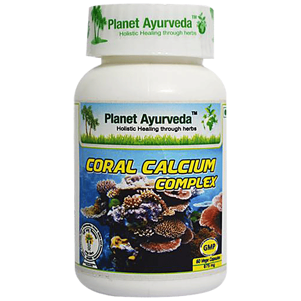 Buy Ayurveda Coral Calcium Complex Capsules Online at Best Price