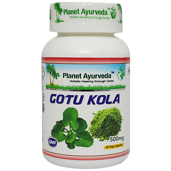 Buy Ayurveda Gotu Kola Capsules Online at Best Price of Rs 1350