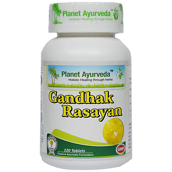 Buy Ayurveda Gandhak Rasayan Tablets Online at Best Price of Rs