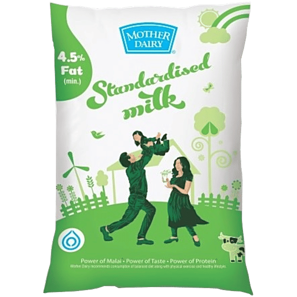 Buy Mother Dairy Standardized Milk Online at Best Price of Rs null