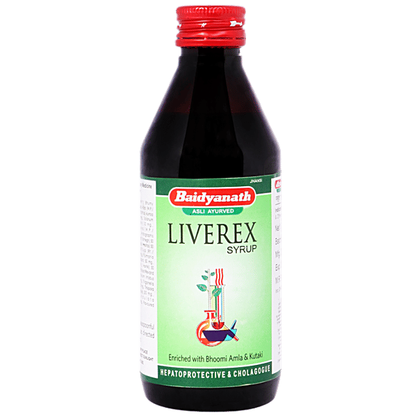 Buy Baidyanath Jhansi Liverex Syrup For Smooth Functioning Of The