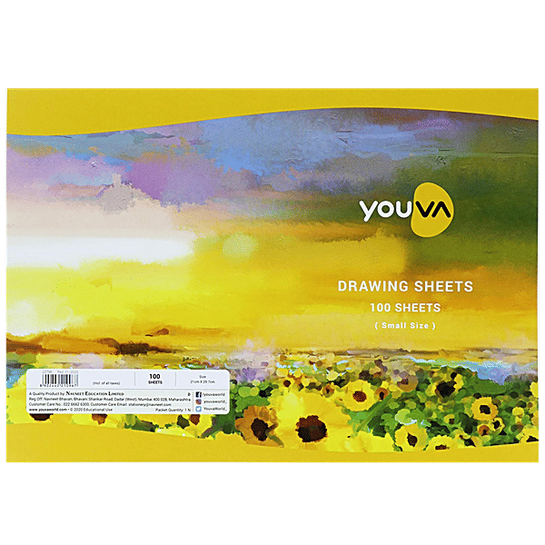 Buy Navneet Youva Loose Drawing Sheets A4 Wide Online at Best Price