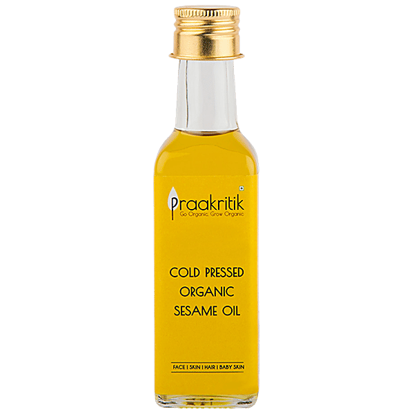 Buy Praakritik Organic Sesame Oil Cold Pressed Online at Best Price