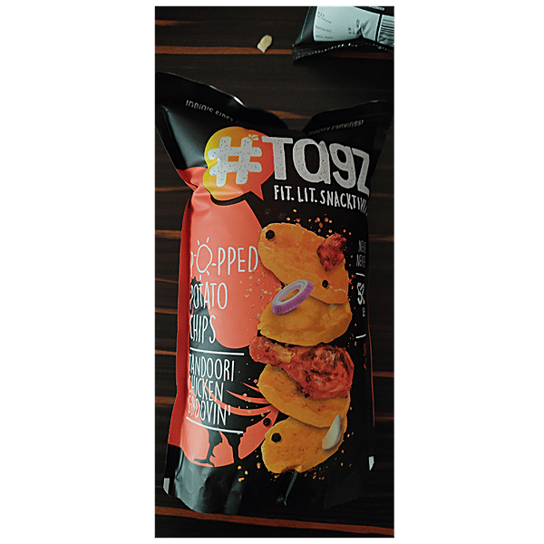 Buy tagz Popped Potato Chips - Tandoori Chicken Groovin, Spicy ...