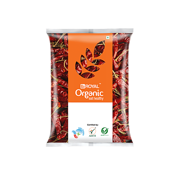 Buy BB Royal Organic Red/Guntur Chilli Online at Best Price of Rs 137