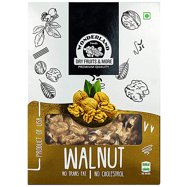 Buy Wonderland Foods Walnut Nutritious & High In Omega3, No