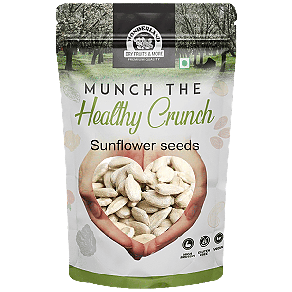 Buy Wonderland Foods Sunflower Seeds High Protein & Vitamin E, Gluten