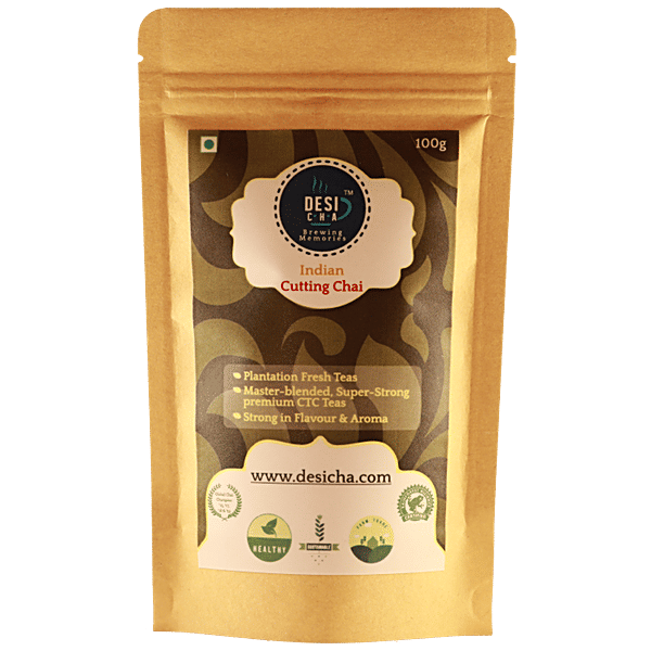 Buy Desi Cha Indian Street Style Cutting Chai/Tea Multi Garden,Strong