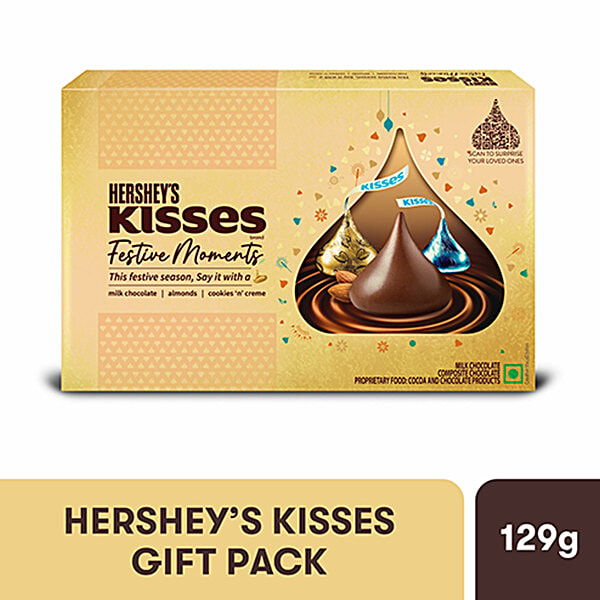 Buy Hershey's Kisses Moments, Chocolate Gift Box Online at Best Price of Rs 247.5 bigbasket