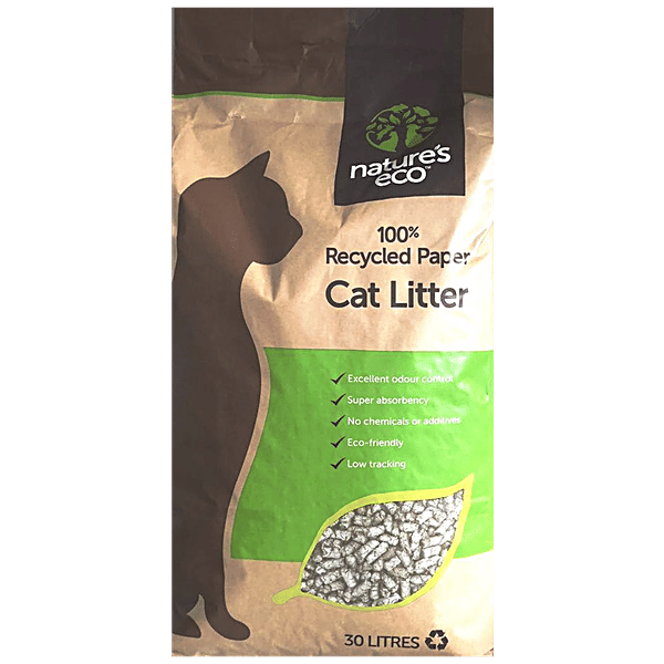 Buy nature's eco Cat Litter With Recycled Paper & Odour Control