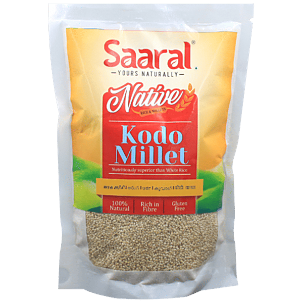 Buy SAARAL Native Rice & Millets Kodo Millet, Rich In Fibre, Gluten