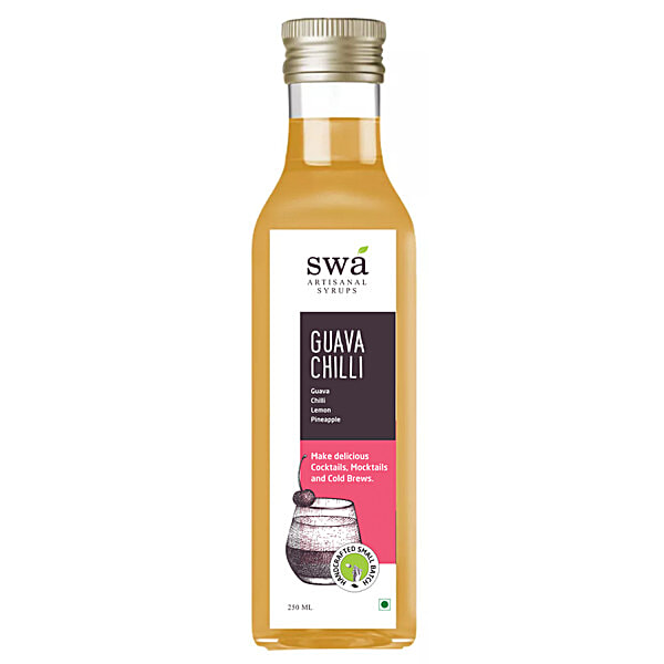 Buy Swa Artisanal Syrups Guava Chilli Syrup Makes 810 Drinks Online