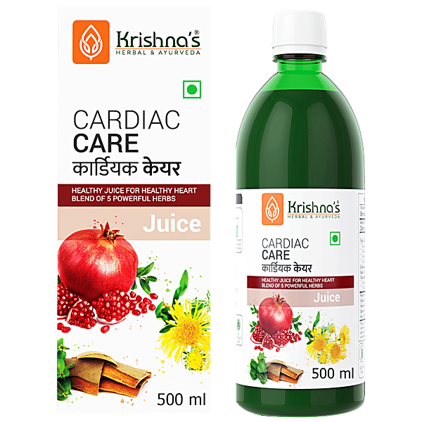 Buy Krishnas Cardiac Care Tonic Strengthens Heart Muscle Online at