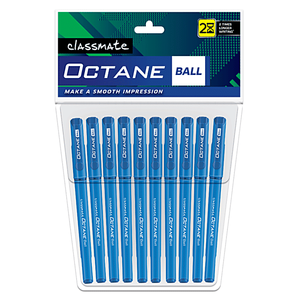 Buy Classmate Octane Ball Pen Blue Online at Best Price of Rs 99