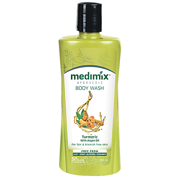 Buy Medimix Ayurvedic Body Wash With Turmeric & Argan Oil, For Fair