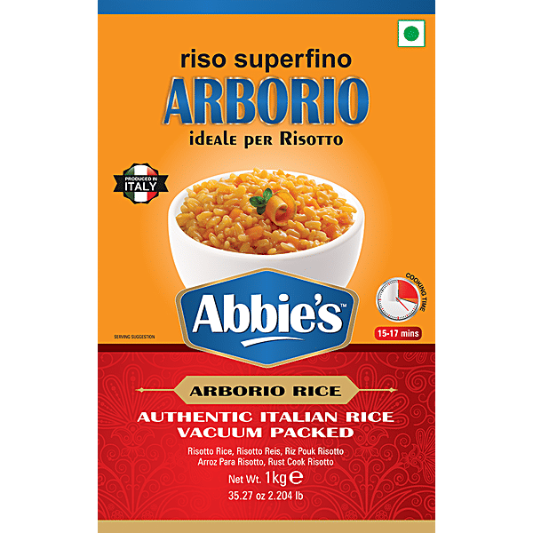 Buy Abbies Authentic Italian Arborio Rice Medium Grained, Delicious