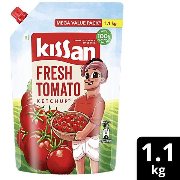 Buy Kissan Fresh Tomato Ketchup Tasty, Yummy & Healthy Online at Best