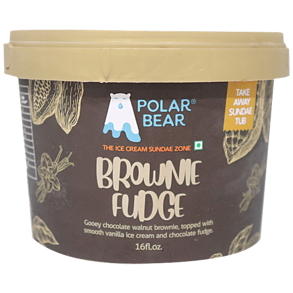 Buy Polar Bear Ice Cream Sundae Brownie Fudge Online at Best Price of
