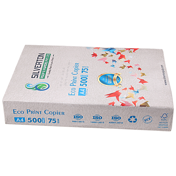 Buy Silvertone Premium Eco Print A4 Size Copier/Printing Paper 75 GSM