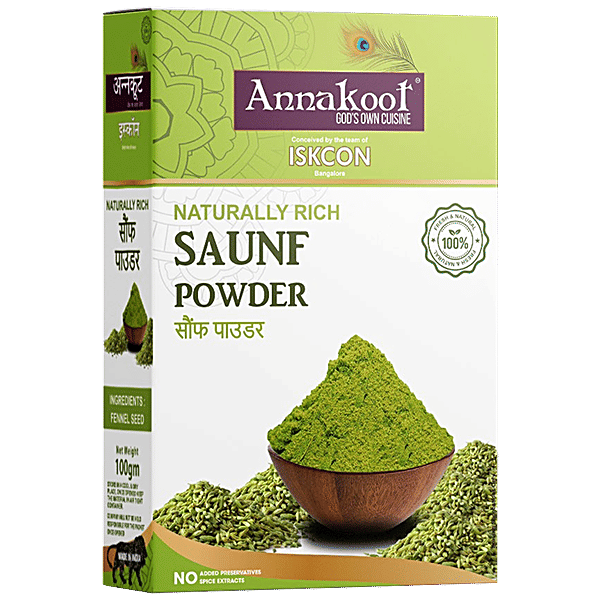 Buy Annakoot Saunf Powder Naturally Rich Online at Best Price of Rs