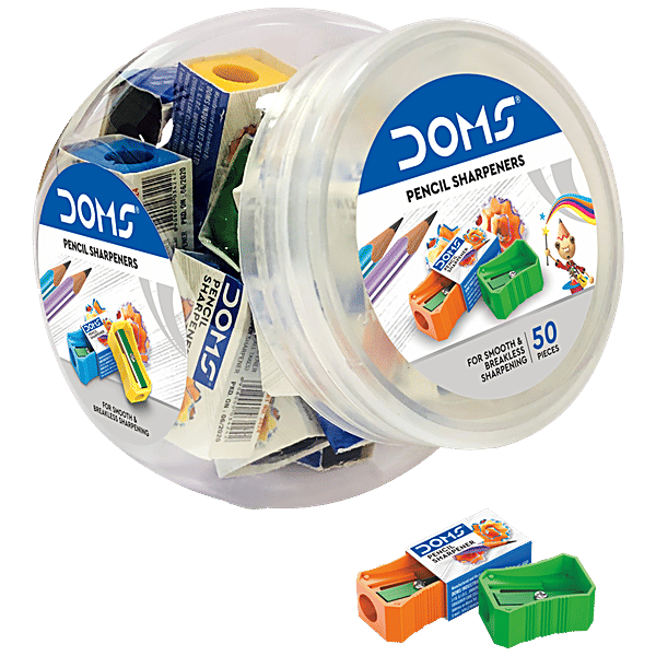 Buy Doms PENCIL SHARPENER With LongLasting Blade & AntiRust Coating