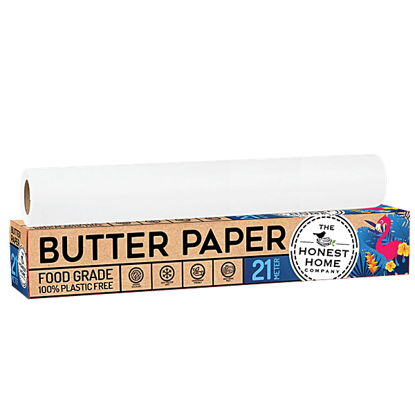 Buy THE HONEST HOME COMPANY Butter Paper 21 M Online At Best Price Of 40228783 3 The Honest Home Company Butter Paper 21m Food Grade Premium Quality 100 Plastic Free 