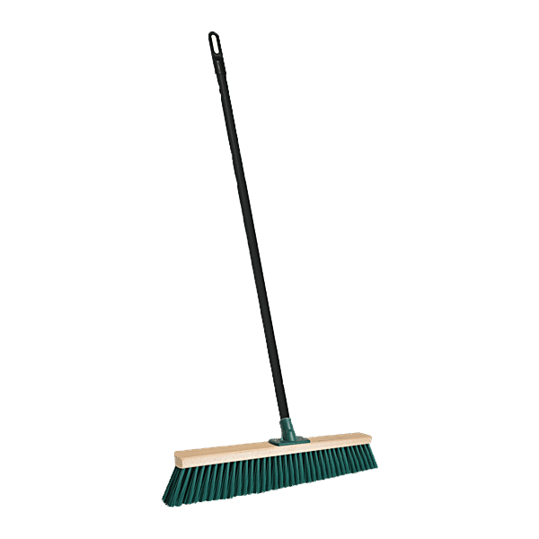 Buy YORK Wooden Outdoor Scrubbing Brush With Handle, 60 Cm Online at
