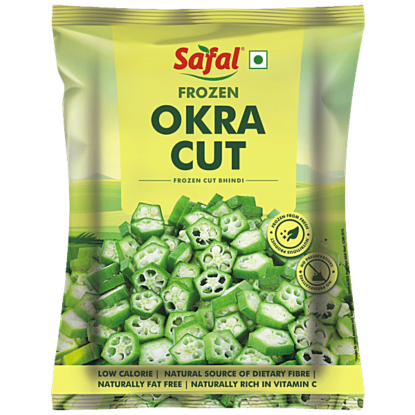 Buy Safal Frozen Okra Cut, Low Calorie, Fibre Rich, No Preservatives Online at Best Price of