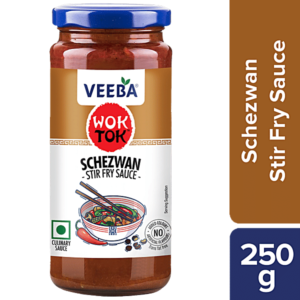 Buy VEEBA Schezwan Stirfry Sauce Online at Best Price of Rs 90 bigbasket